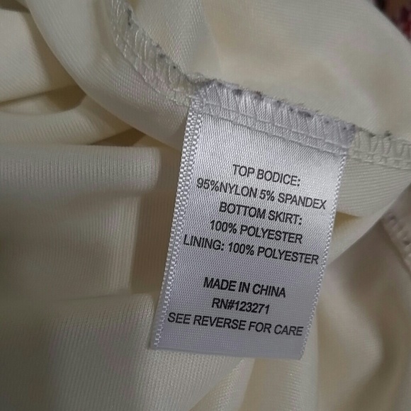 Stella Tweed chevron and lace maxi dress size 3X - Picture 5 of 5